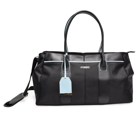 TAHARI NEW YORK Madison Avenue 21" Travel Duffel Women's Bag, Black - Picture 2 of 7